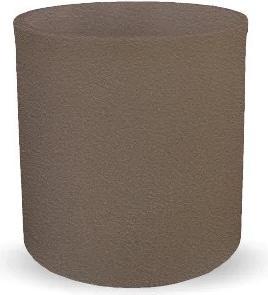 Actual product image Newgarden HORTENSIA 50 planter round ø50x50cm taupe 81L with water reservoir outdoor