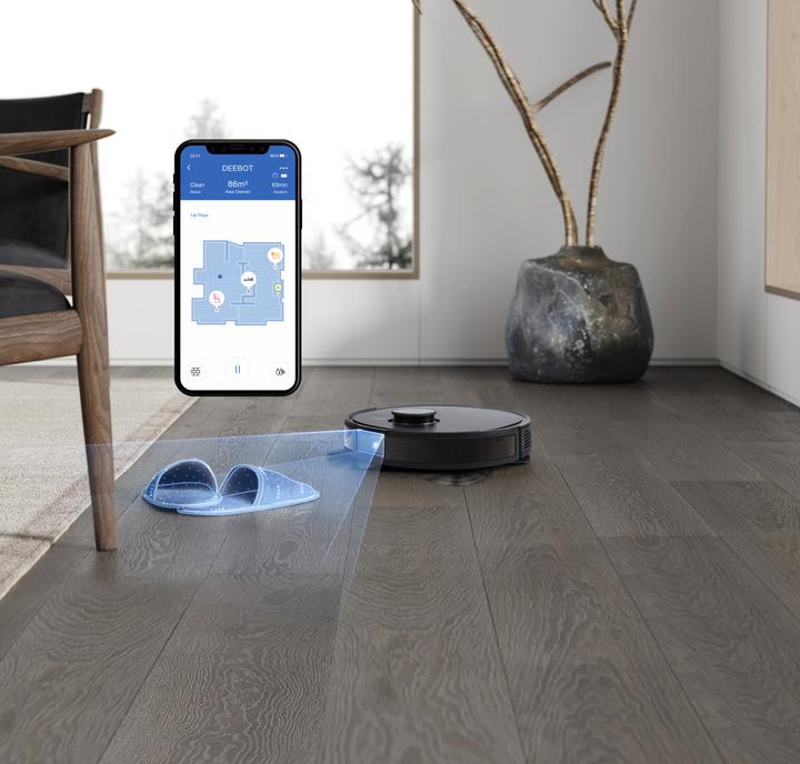 Actual product image Ecovacs Deebot Ozmo T8 AIVI (Vacuum mopping robot)
