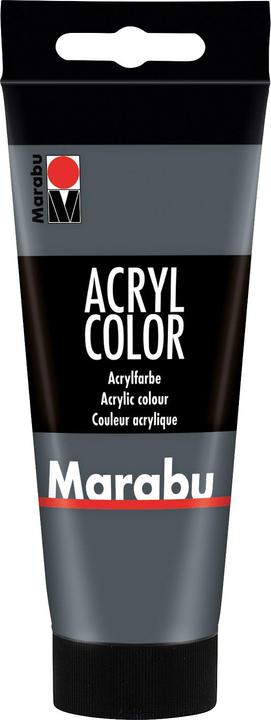 Produktbild Marabu Künstler- Acrylfarbe Acryl Color 079 dunkelgrau 100 ml (Dunkelgrau, 100 ml)
