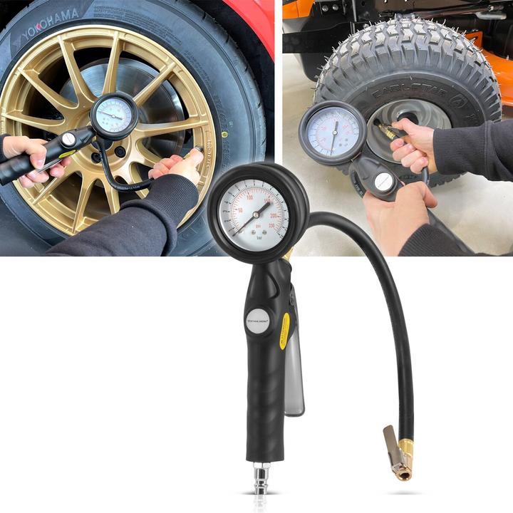 Actual product image Stahlwerk DRA-162 ST compressed air tyre inflation gun, 0 to 16 bar / 0 to 230 PSI