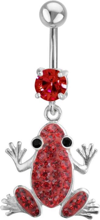 Produktbild Bijouteria Bauchpiercing (Edelstahl, Silber 925, Kristall)