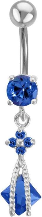 Produktbild Bijouteria Bauchpiercing (Edelstahl, Silber 925, Zirkonia)