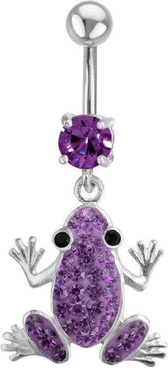 Produktbild Bijouteria Bauchpiercing (Edelstahl, Silber 925, Kristall)