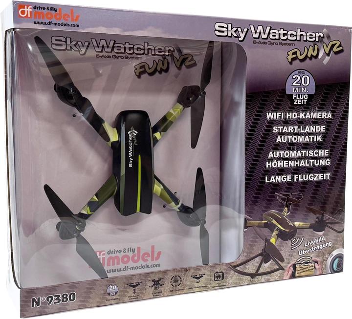 Immagine prodotto DF-Models SkyWatcher Fun V2 -FPV-RTF (20 min, 170 g)