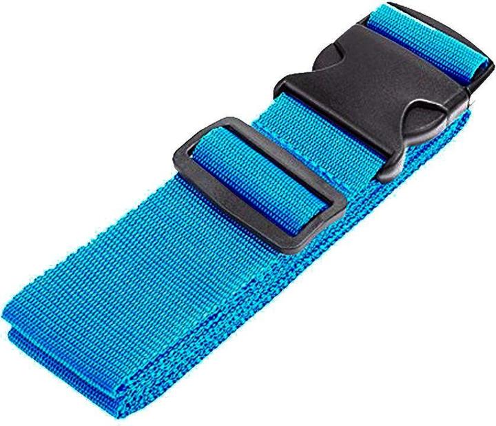 Image du produit ASMI Gepäckgurt – Verstellbarer Koffergurt in Blau, Länge 165 cm