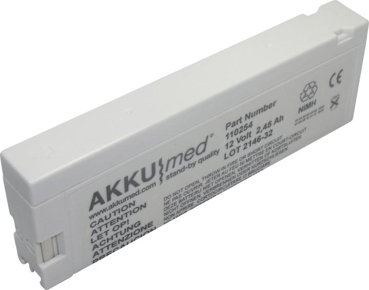 Produktbild XCell NiMH Akku passend für Spacelabs SL1030, SL1050, Ultraview SL2400 (2450 mAh)