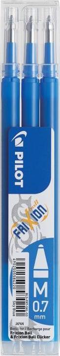 Actual product image Pilot FriXion Refill Set of 3 sky blue (Refill, Sky blue, 0.70 mm)