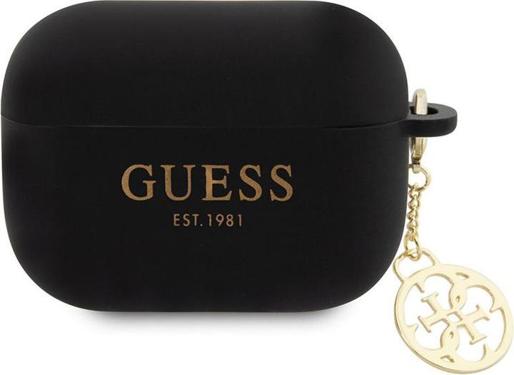 Image du produit Guess 4G Charms Silicone Case pour Apple Airpods Pro 2 - noir (Manchon pour casque d'écoute)