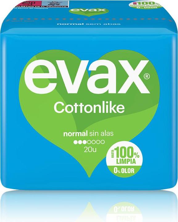 Produktbild Evax Cottonlike Normal Damenbinden 20 Stück (20 x, Damenbinden)