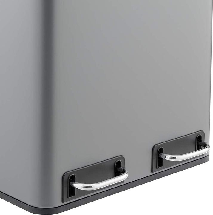 Produktbild Svita TM2X15 Treteimer, Grau (30 l)