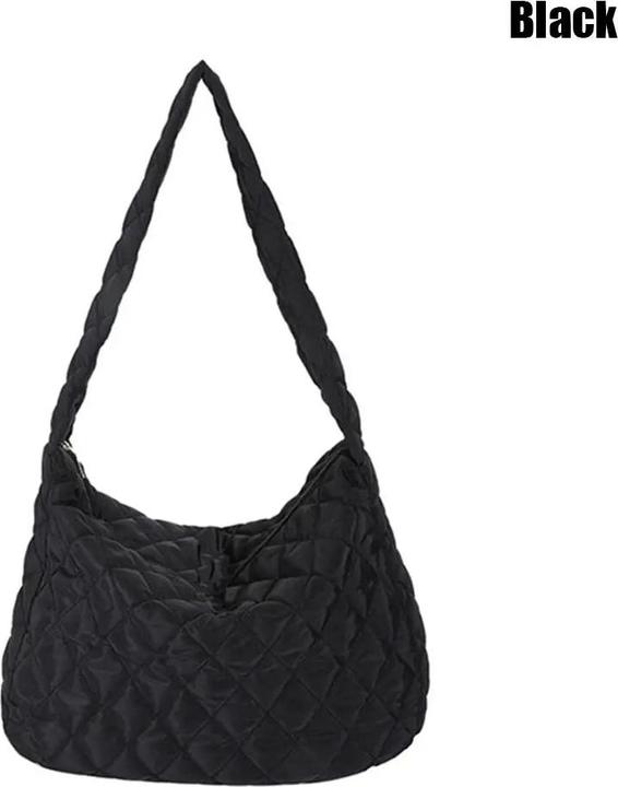 Only-Bags.Store Grosse Kapazität Gesteppte Tasche Winter Warm Leichte Daunen Baumwolle Gepolstert Plaid