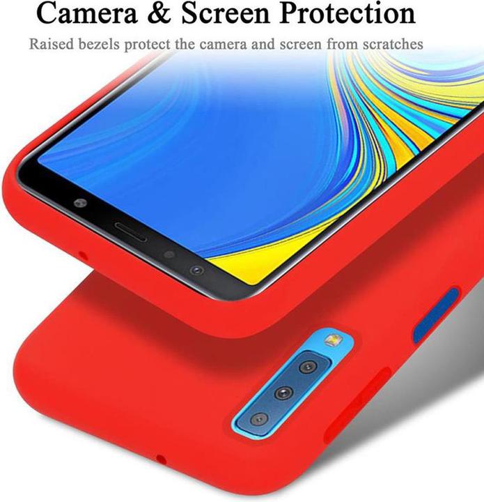 Productafbeelding Cadorabo TPU Liquid Silicone Case Cover (Samsung Galaxy A7 (2018))