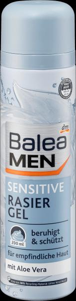 Produktbild dm Balea MEN Rasiergel sensitive (Rasiergel)