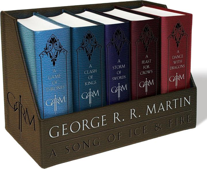 Produktbild George R. R. Martin's a Game of Thrones Leather Cloth Boxed Set (Song of Ice and Fire Series) (Englisch, George R. R. Martin, 2015)