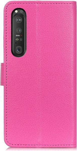 Productafbeelding MU Classic Litchi Leren Boekomslag Serie (Sony Xperia 1 III)