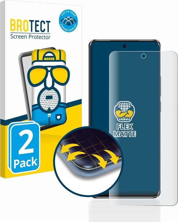 Image du produit BROTECT Full-Cover Protection Mat (2 pièce(s), OPPO Reno 10)