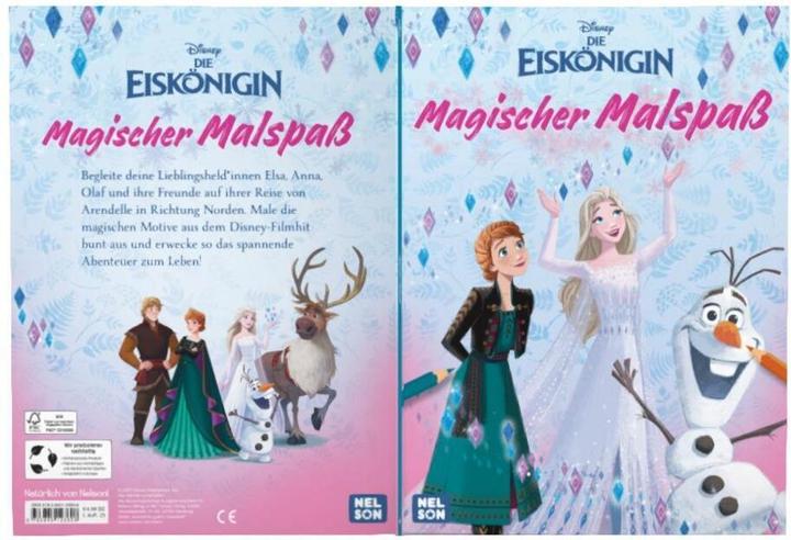 Actual product image Disney The Ice Queen: Magical Colouring Fun