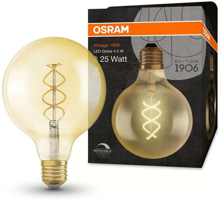 Immagine prodotto Osram annata 1906 (E27, 4.50 W, 250 lm, 1 x, G)
