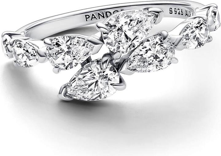 Immagine prodotto Pandora Anello a fascia sovrapposta scintillante (52, 925 Argento)