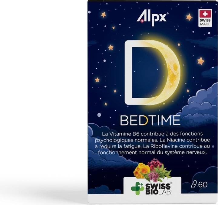 Produktbild Alpx BEDTIME Kaps Ds 60 Stk (60 Stück, Kapseln, 51 g)
