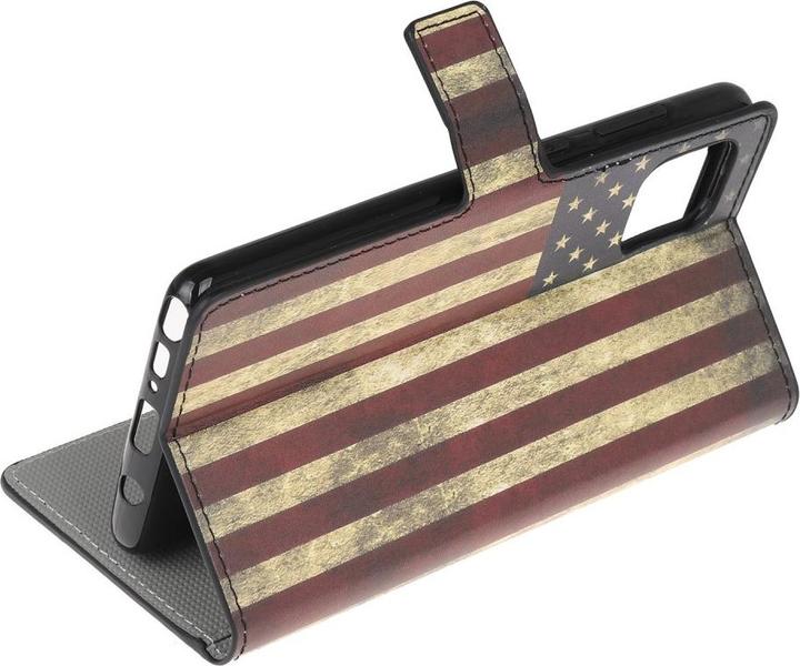 Immagine prodotto Cover-Discount Galaxy Note 10 Lite - Custodia in pelle US Flag (Samsung Galaxy Note 10 Lite)