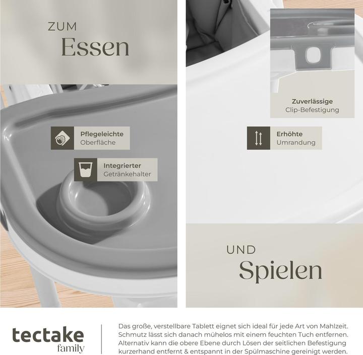 Produktbild tectake Sophia (Hochstuhl)
