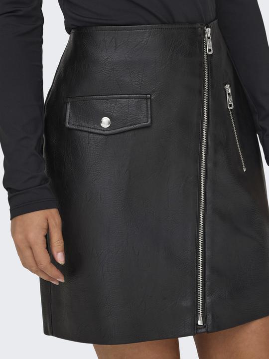 Actual product image Only ONLVERA faux leather skirt Faux leather skirt (S)