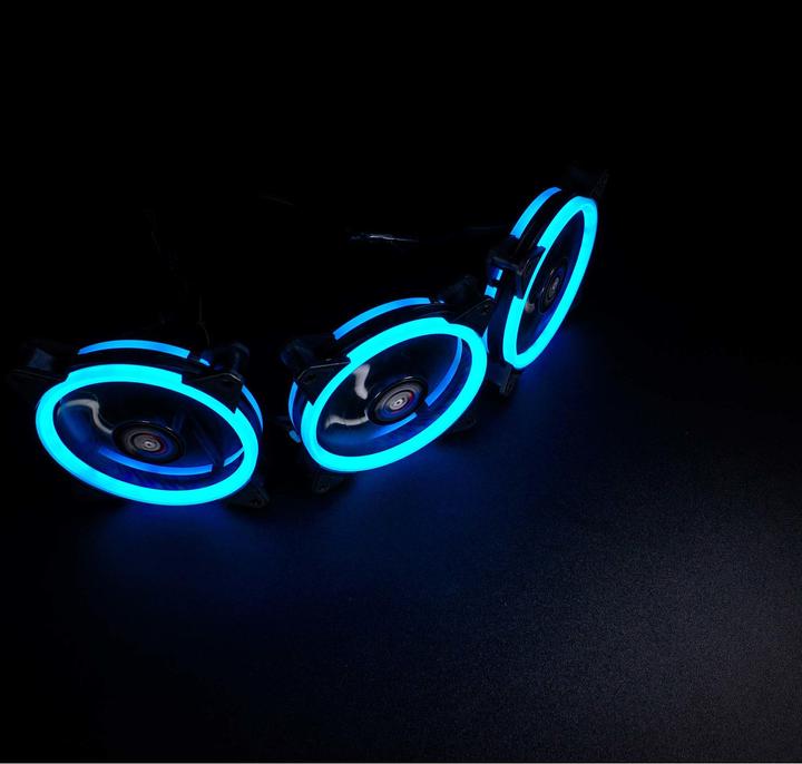 Actual product image AeroCool Fan Rev RGB Pro (120 mm, 3 x)