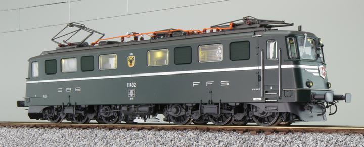 Image du produit ESU Locomotive électrique CFF Ae 6/6 11402 Canton d'Uri 19979 Ep IV DC/AC (Piste H0)