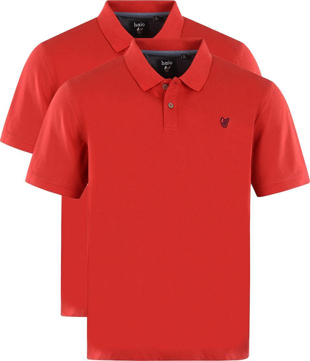 Produktbild Hajo 2er Pack Pique Poloshirt (56, XXL)