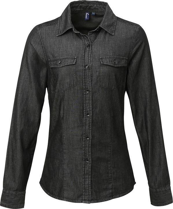 Premier Jeans Naht Denim Bluse