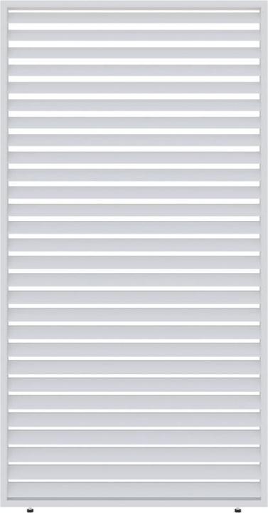 Produktbild Ventaris Lamellenwand horizontal 1.23m Polarweiss (6 cm, 123 cm)