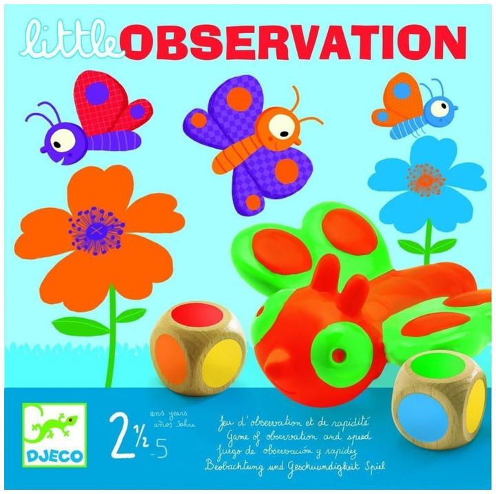 Immagine prodotto Djeco ISBN Little Oervation Gioco di colori da 2 anni 8551 (Tedesco, Italiano, Francese, Inglese)