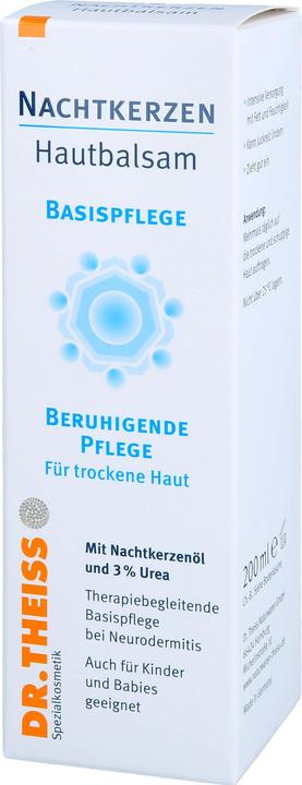 Immagine prodotto Dr. Theiss Crema base per il balsamo della pelle all'enotera, 200 ml Crema (Crema corpo, 200 ml)