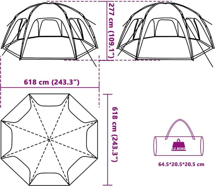 Image du produit VidaXL Randee (618 cm, 618 cm)