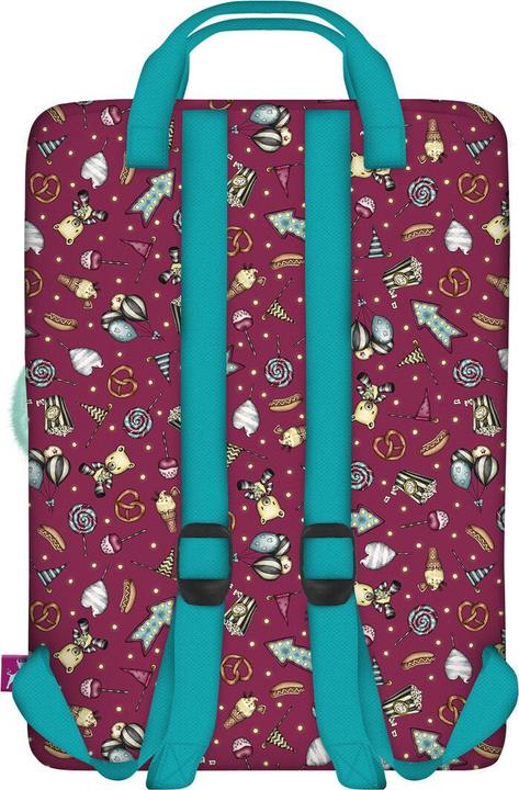 Produktbild Gorjuss Schulrucksack Fireworks Granatrot (25 x 36 x 10 cm) (10 l)