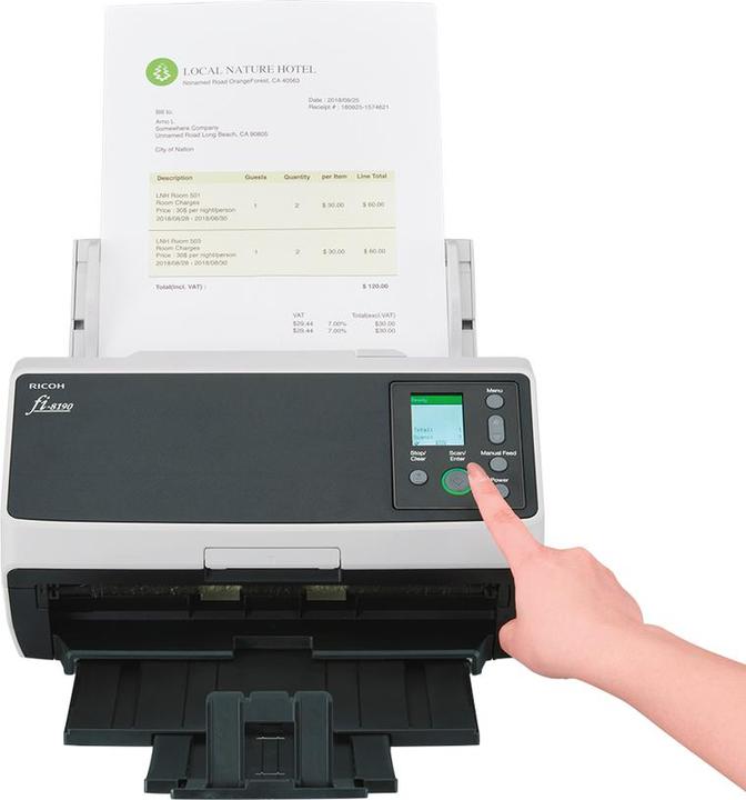 Produktbild RICOH fi-8190 Dokumentenscanner (USB)