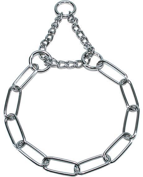 Produktbild Sprenger Halskette mit Zugbegrenzung, lange Glieder 4 mm, 56 cm 4 mm, verchromt (Hund, Allgemein)