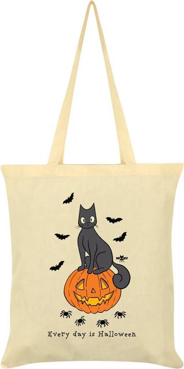 Actual product image Universal Textiles Everyday Is Halloween Tote Bag