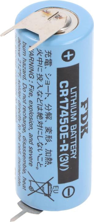 Image du produit FDK Pile Sanyo au lithium CR17450E-R Size A, ++- (1 pcs, CR17450, 2400 mAh)