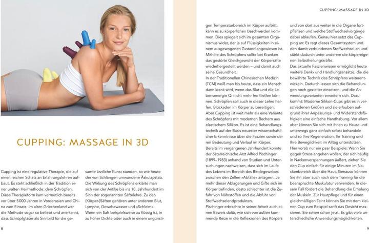 Produktbild Cupping - Die neue Methode zum Lösen der Faszien (Deutsch, Miriam Wessels, Heike Oellerich, 2018)