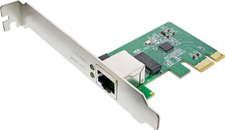 Produktbild InLine Gigabit Netzwerkkarte, 1x RJ45 2.5GBit/s, PCIe x1, inkl. low profile Slotblech (Mini PCI Express)
