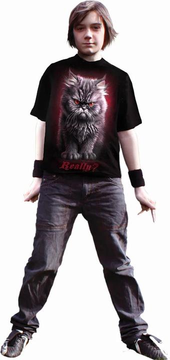 Actual product image Spiral Childrens/Kids Anger Management T-Shirt (140)