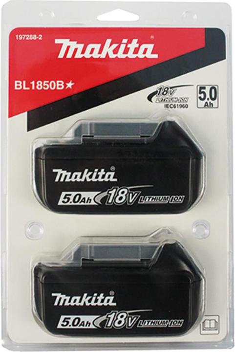 Actual product image Makita BL1850B Set (18 V)