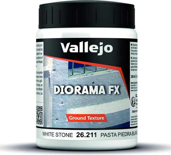 Actual product image AirbrushKing White stone paste 200ml - Vallejo