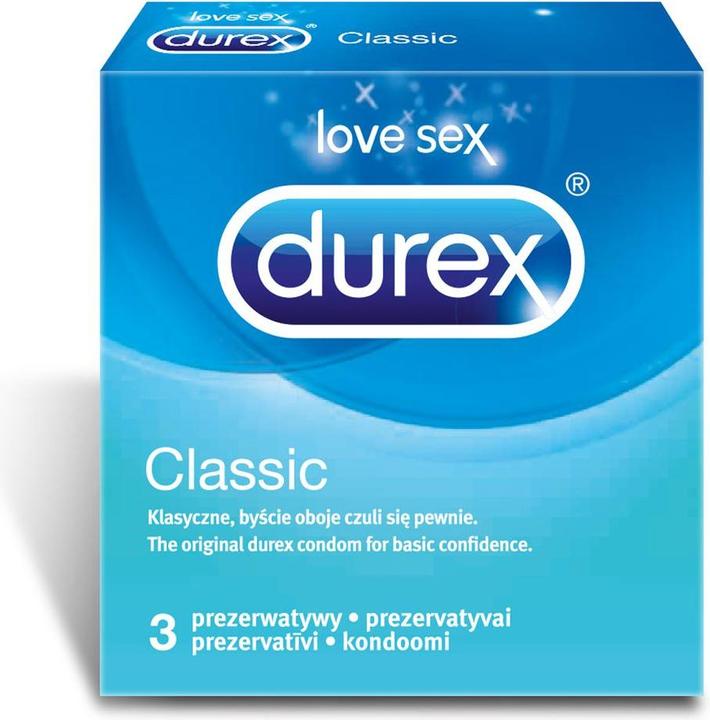 Durex Condooms Classic - Variant: 3 stuks (3 Pcs.)
