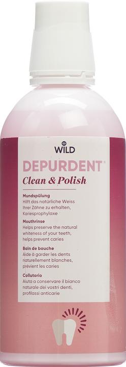 Produktbild Wild Pharma Depurdent Clean & Polish Mundspülung Fl 500 ml (500 ml, Mundspülung)
