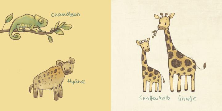 Produktbild Die winzige Mini-Bibliothek der Tiere - 6 Mini-Pappbilderbücher im Schuber (Die grosse (Deutsch)