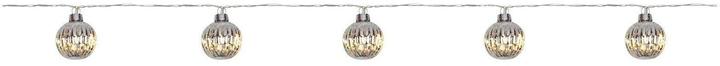 Produktbild Markslöjd Lichterkette BIGSOLO 10 LEDs Silber (2.10 m)