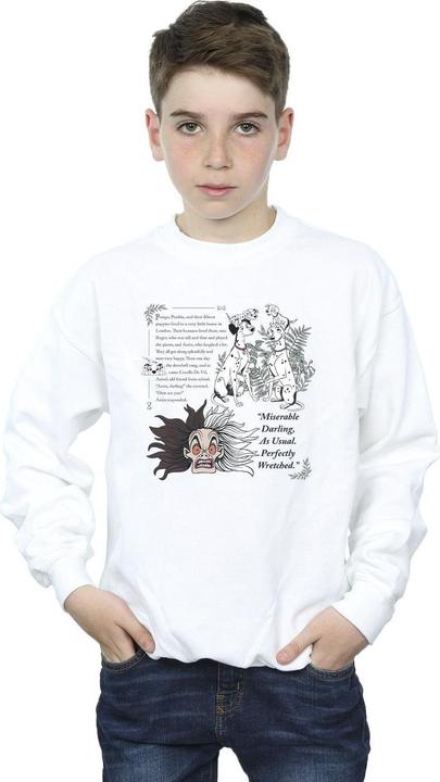 Produktbild Disney 101 Dalmatians Miserable Darling Sweatshirt Jungen (140, 146)